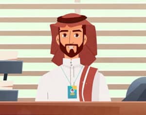 عميل سعيد بعد الاستفادة من خدمات تنظيف المنازل والدوبلكس